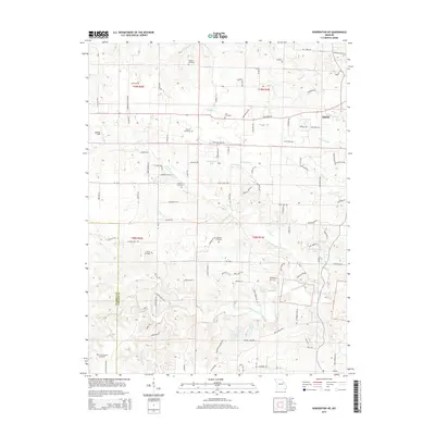 2015 Map of Warrenton NE, 2015 Print