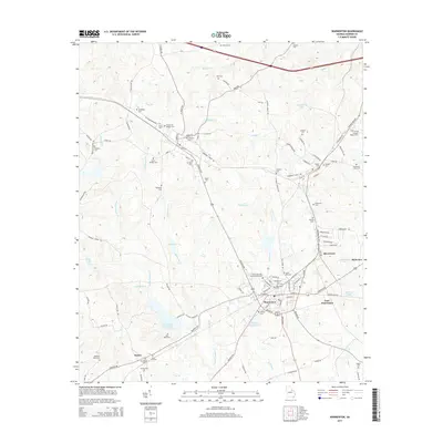 2014 Map of Warrenton, 2014 Print