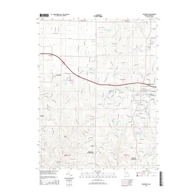 2015 Map of Warrenton, 2015 Print