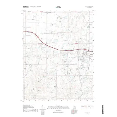 2017 Map of Warrenton, 2017 Print