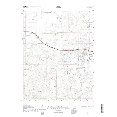 2021 Map of Warrenton, 2021 Print