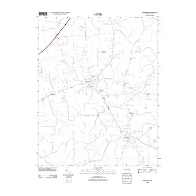 2010 Map of Warrenton, 2010 Print