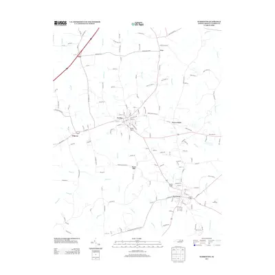 2013 Map of Warrenton, 2013 Print