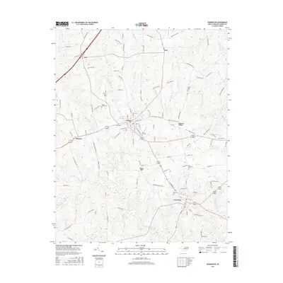 2016 Map of Warrenton, 2016 Print