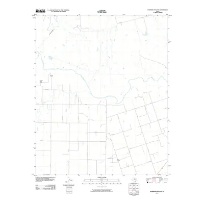 2010 Map of Warrior Hollow, 2010 Print