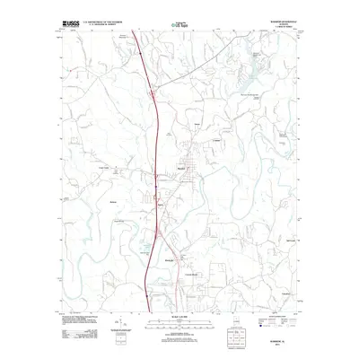 2011 Map of Warrior, 2011 Print
