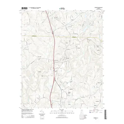 2014 Map of Warrior, 2014 Print