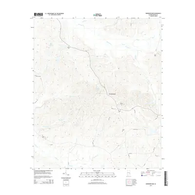 2014 Map of Warriorstand, 2014 Print