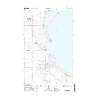 2016 Map of Warroad, 2016 Print