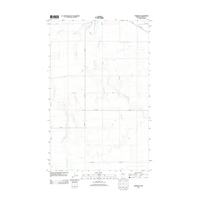 2013 Map of Warroad SE, 2013 Print
