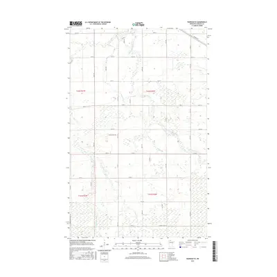 2016 Map of Warroad SE, 2016 Print