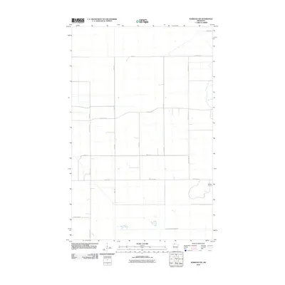2010 Map of Warroad SW, 2010 Print