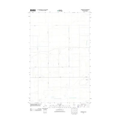 2013 Map of Warroad SW, 2013 Print