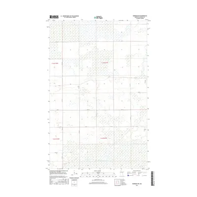 2016 Map of Warroad SW, 2016 Print