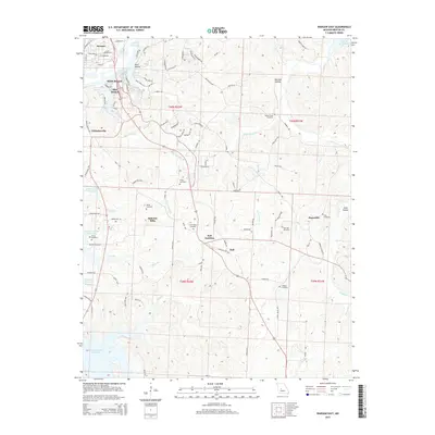 2015 Map of Warsaw East, 2015 Print