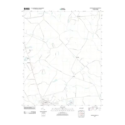 2010 Map of Warsaw North, 2010 Print