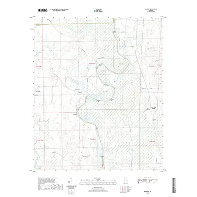 2020 Map of Warsaw, 2020 Print