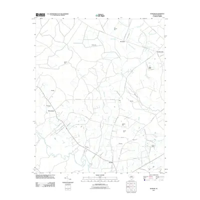2011 Map of Warsaw, 2011 Print