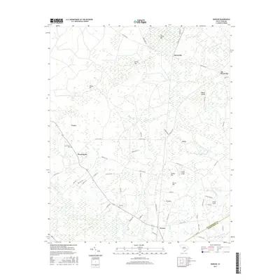 2017 Map of Warsaw, 2017 Print