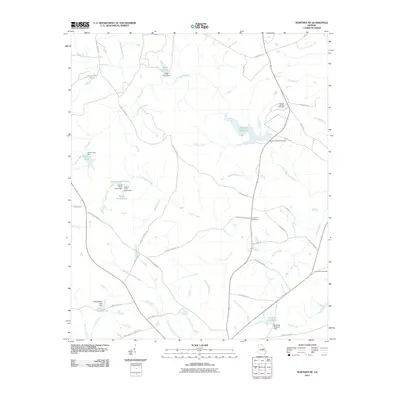 2011 Map of Warthen NE, 2011 Print
