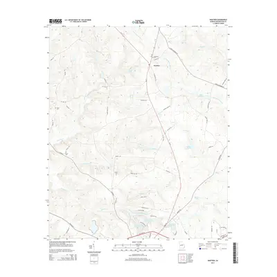 2014 Map of Warthen, 2014 Print