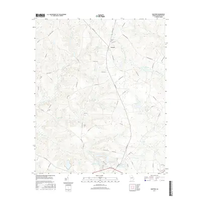 2017 Map of Warthen, 2017 Print