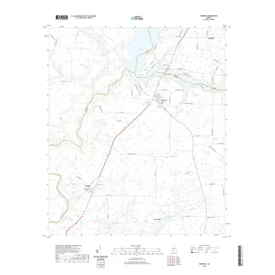 2020 Map of Warwick, 2020 Print
