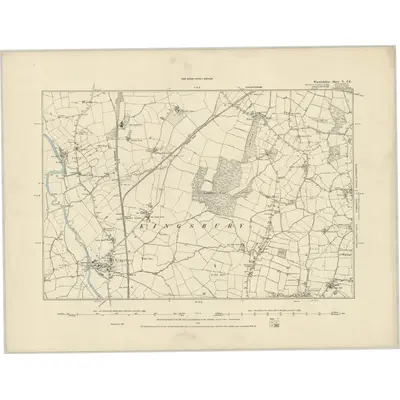 1887 Map of Warwickshire V.SE