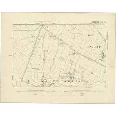1886 Map of Warwickshire XVIII.SW
