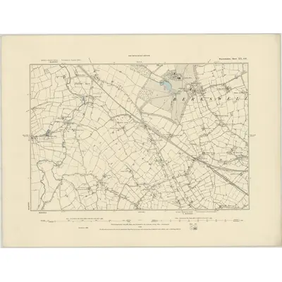 1886 Map of Warwickshire XX.SE