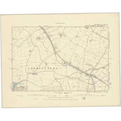 1886 Map of Warwickshire XXII.NE