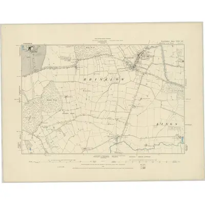1886 Map of Warwickshire XXII.SE