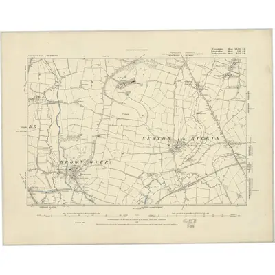 1886 Map of Warwickshire XXIII.SE