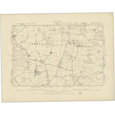 1886 Map of Warwickshire XXV.SE