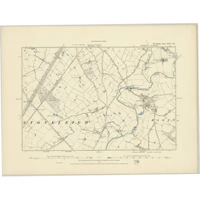 1886 Map of Warwickshire XXVI.NE