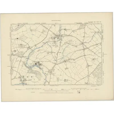 1886 Map of Warwickshire XXVI.SE