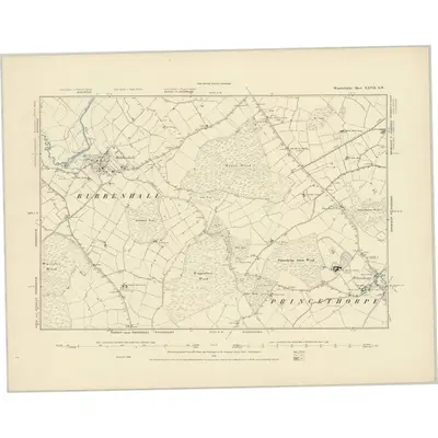 1886 Map of Warwickshire XXVII.SW