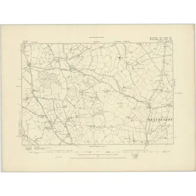 1886 Map of Warwickshire XXXI.NE