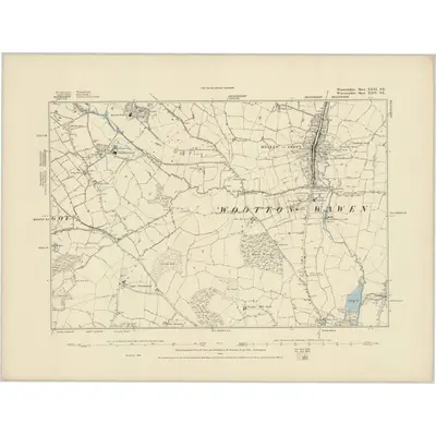 1886 Map of Warwickshire XXXI.SE