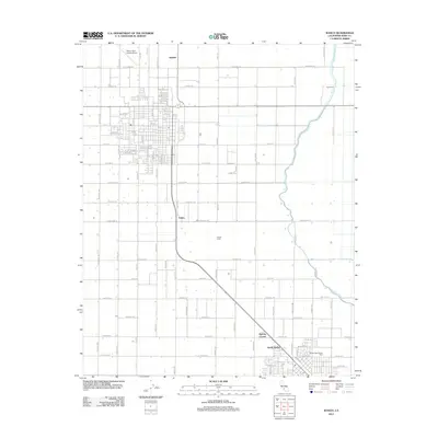 2012 Map of Wasco, 2012 Print