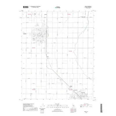 2018 Map of Wasco, 2018 Print