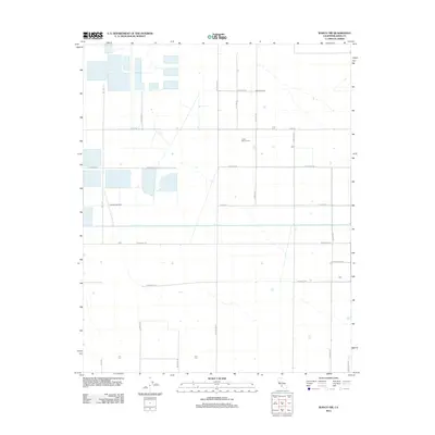 2012 Map of Wasco NW, 2012 Print