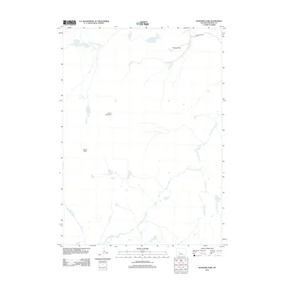 2012 Map of Washakie Park, 2012 Print