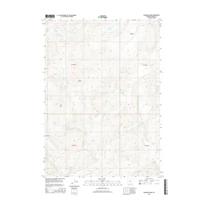 2015 Map of Washakie Park, 2015 Print