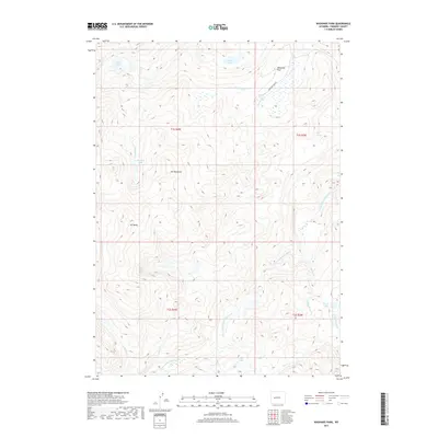 2017 Map of Washakie Park, 2017 Print