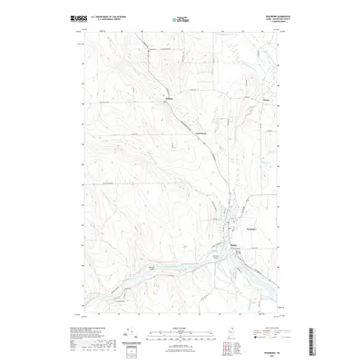 2021 Map of Washburn, 2021 Print