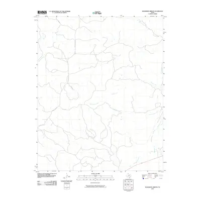 2010 Map of Washburn Arroyo, 2010 Print