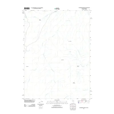 2011 Map of Washburn Basin, 2011 Print