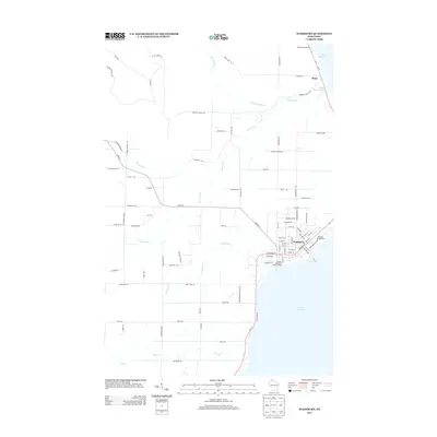 2013 Map of Washburn, 2013 Print