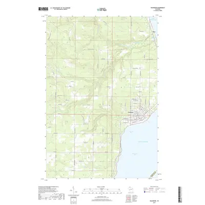 2018 Map of Washburn, 2018 Print